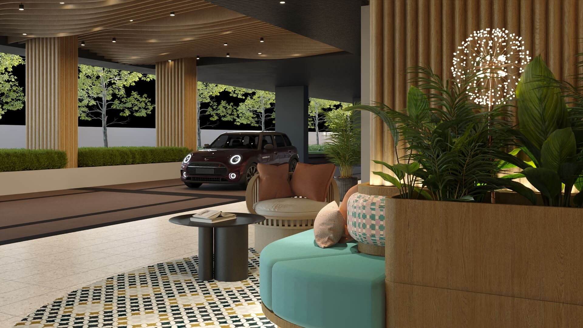 Aricia Residences residents lounge